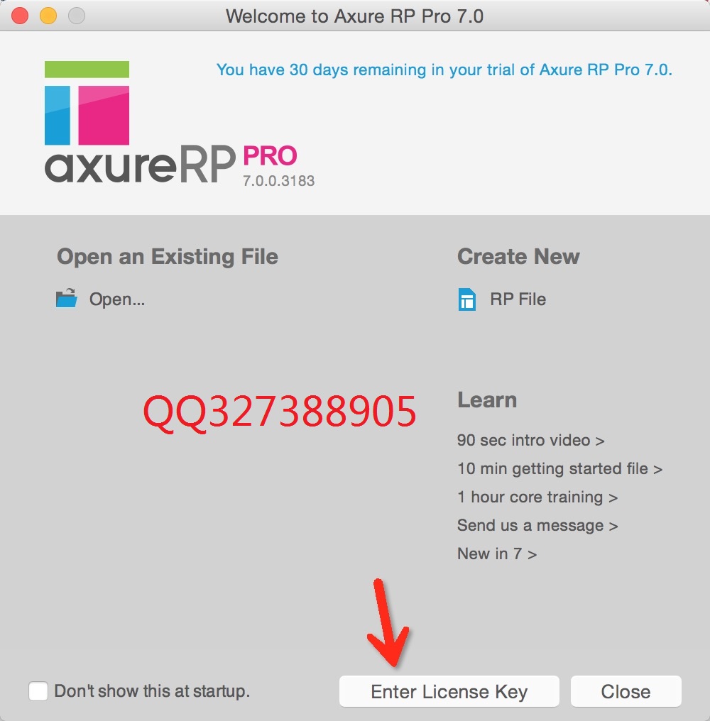 axure7.0原型图原件介绍和注册码